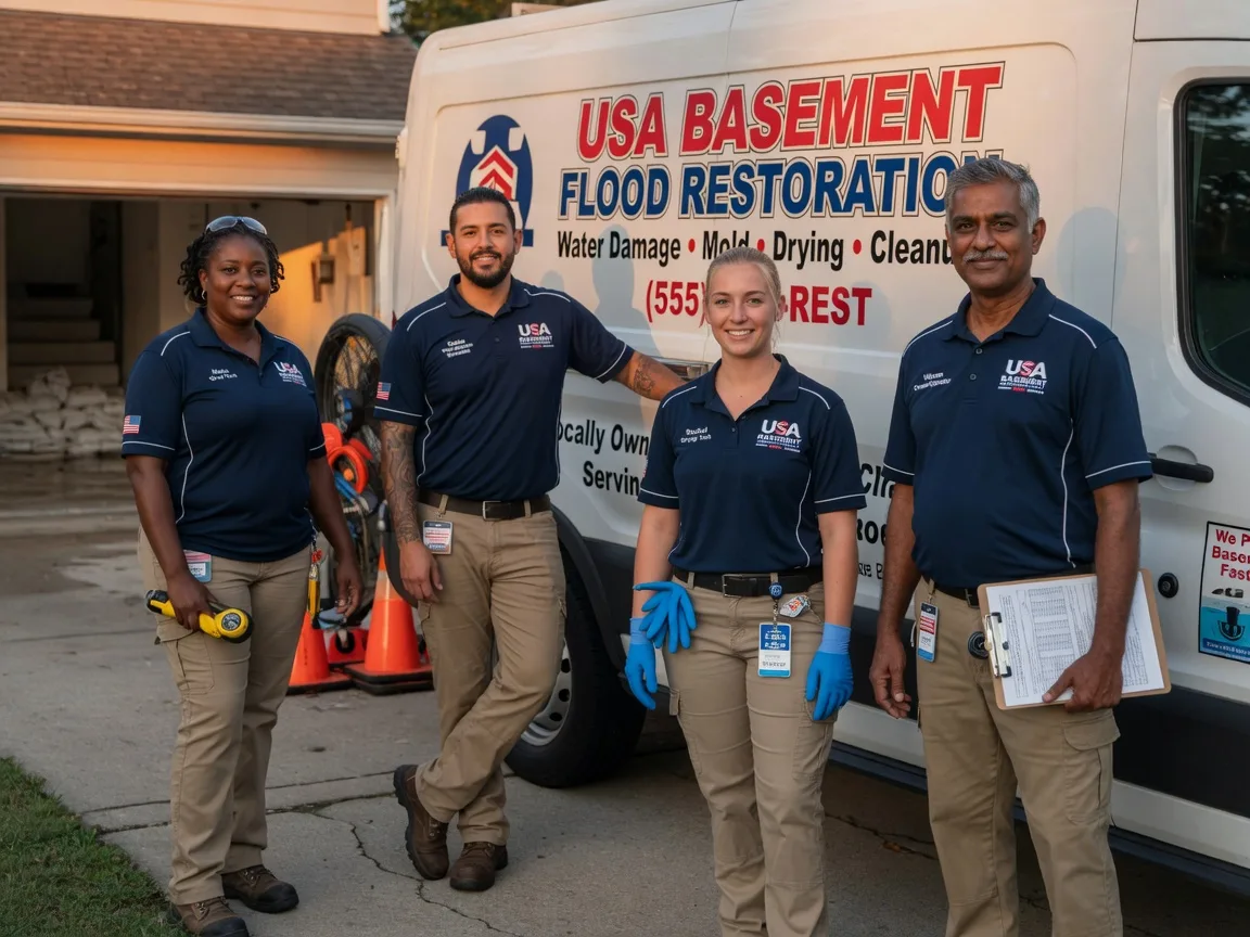 Basement Flood Cleanup company in Tylerton, MD